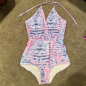 Kortni Jean 1 Piece Tie Dye Swimsuit